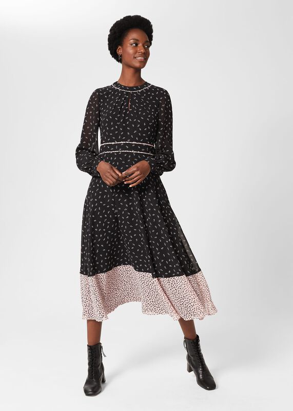 Heidi Printed Midi Dress