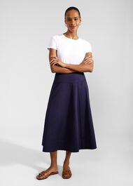 Cecelia Skirt, True Navy, hi-res