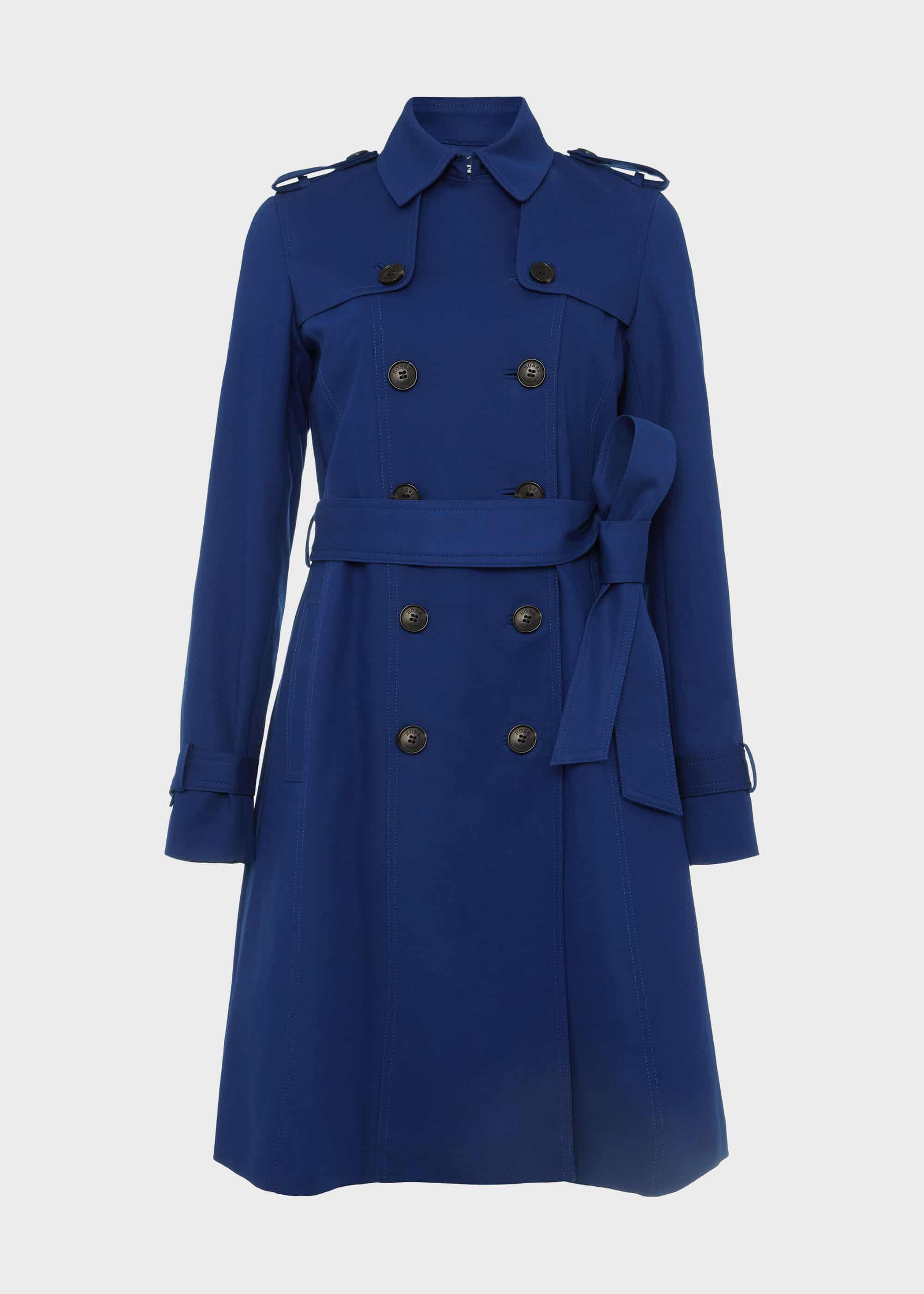 blue petite coat