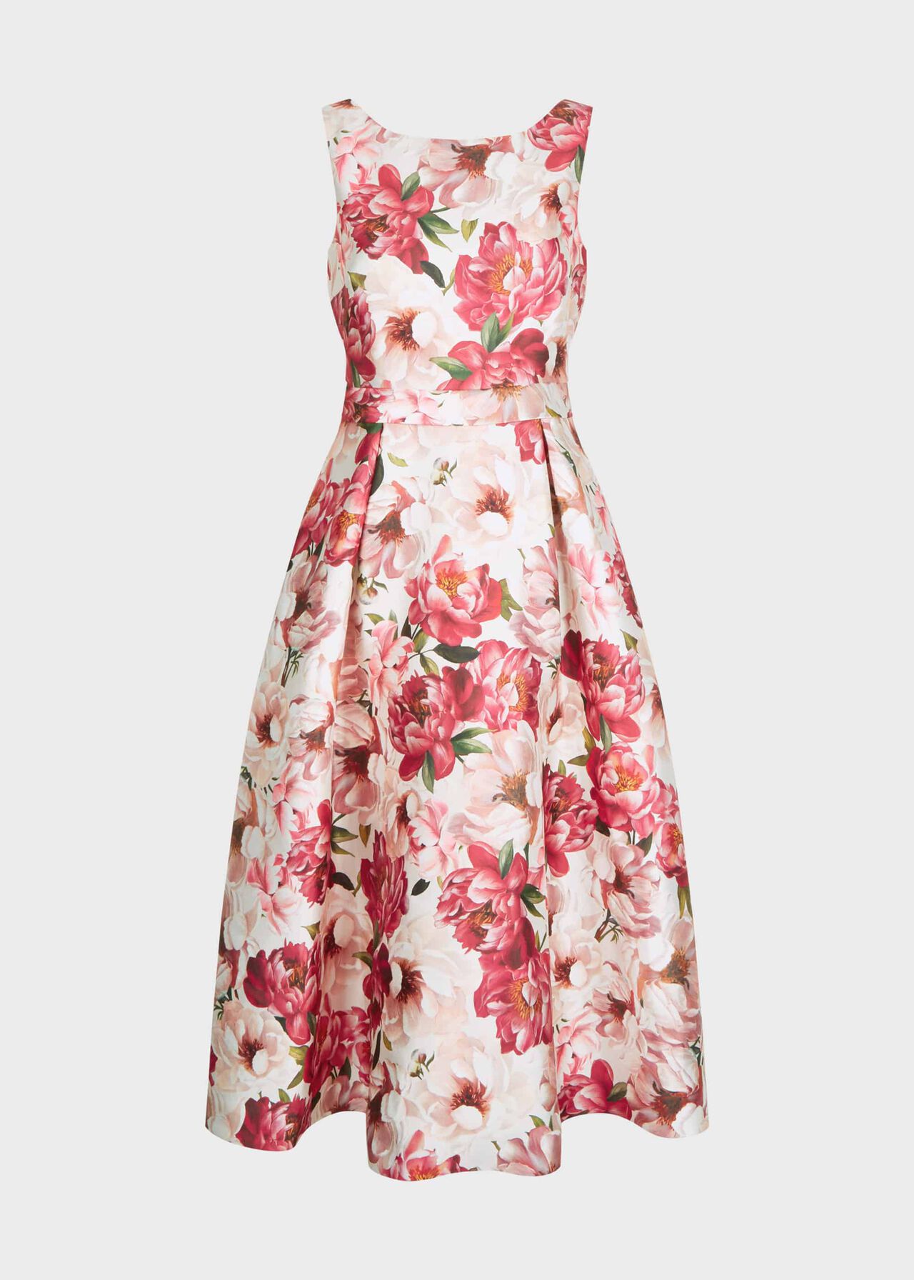 Valeria Floral Dress, Peony Multi, hi-res