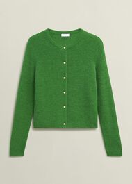 Jasmina Cardigan With Alpaca, Lush Green, hi-res