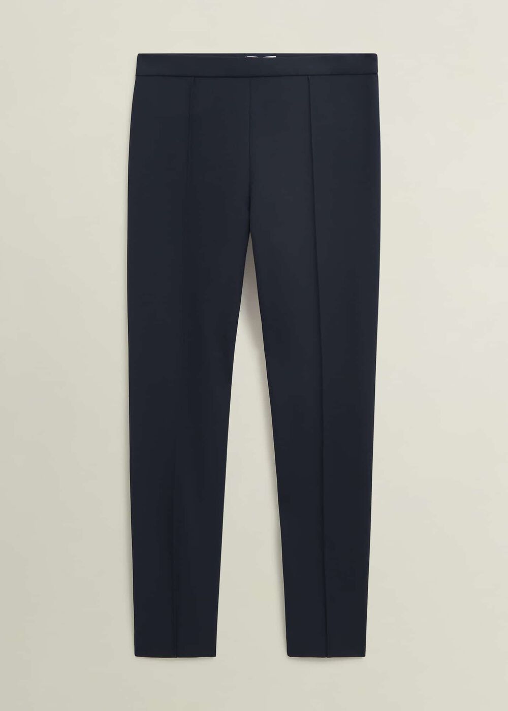 Lexi Slim Travel Trousers, Navy, hi-res