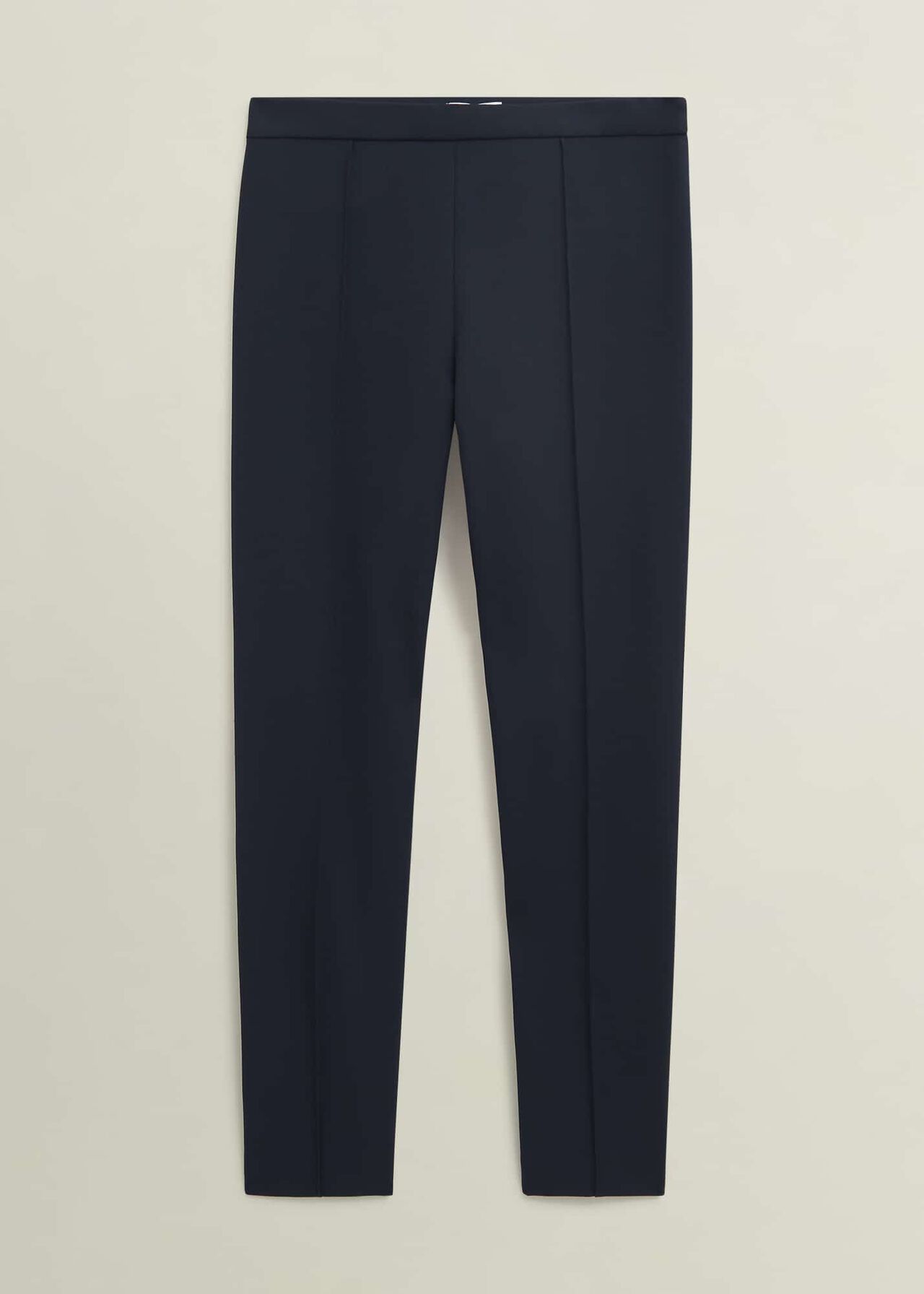 Lexi Slim Travel Trousers, Navy, hi-res