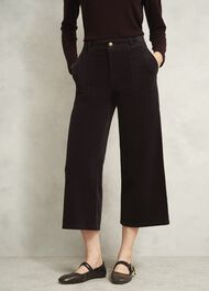 Kendall Trousers, Deep Brown, hi-res