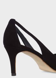 Natasha Court Shoes, Black, hi-res