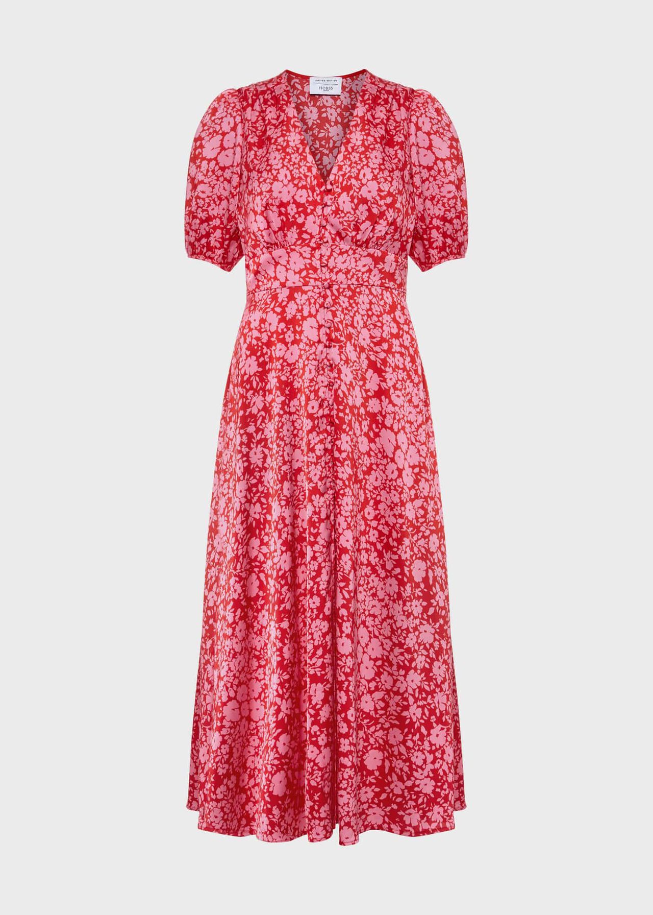 Greywell Dress, Red Rose Pink, hi-res