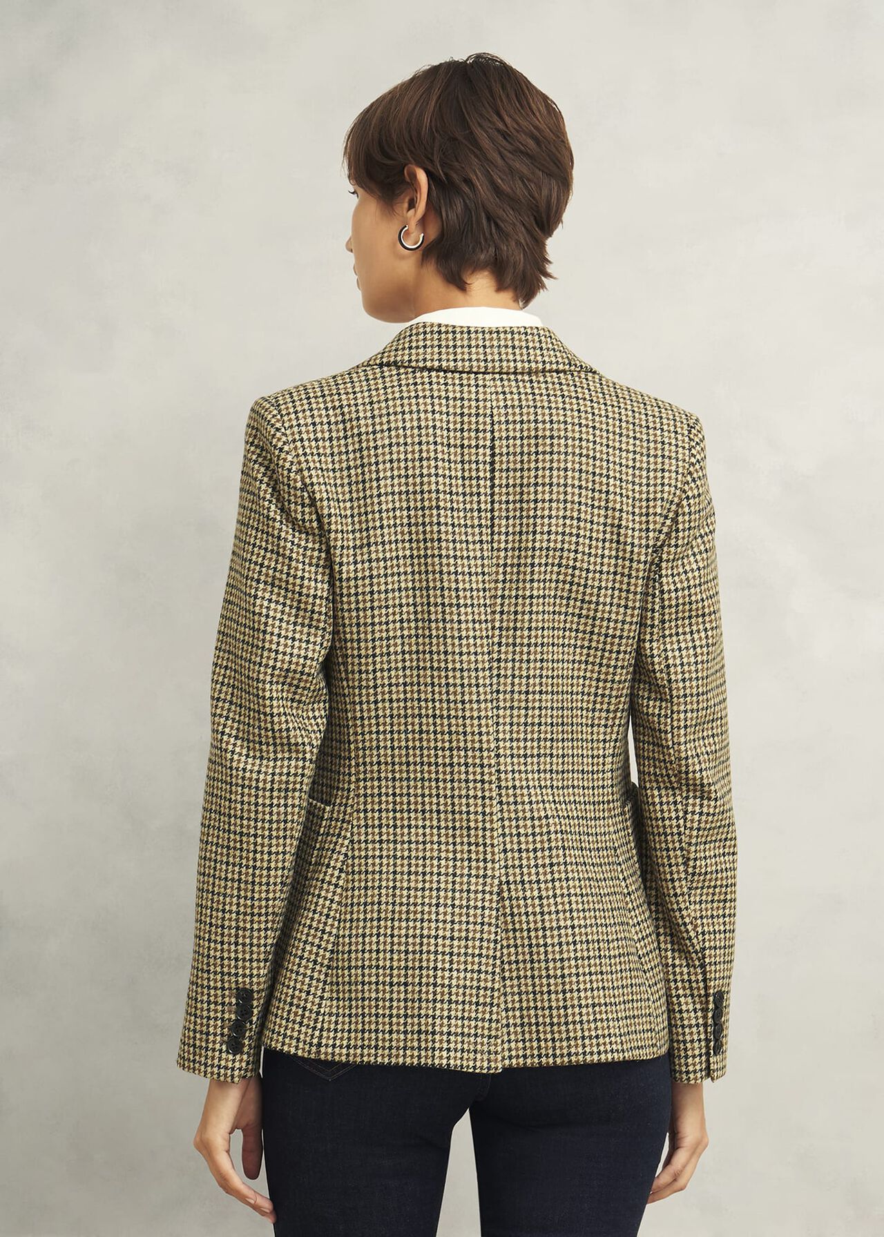 Lilla Wool Jacket, Brown Multi, hi-res