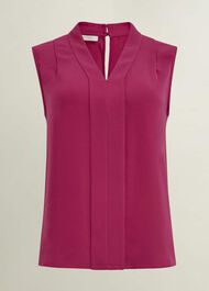 Shelley Blouse, Cranberry Pink, hi-res