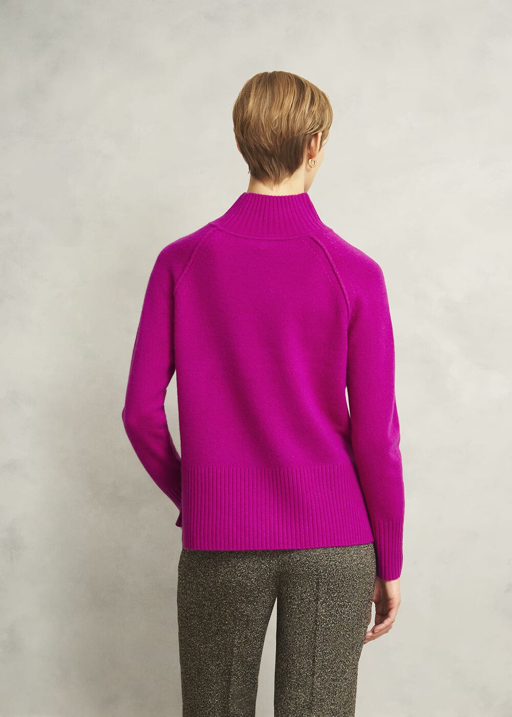 Lorraine Sweater, Magenta Pink, hi-res