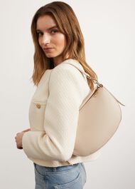Chiswick Leather Shoulder Bag, Light Beige, hi-res