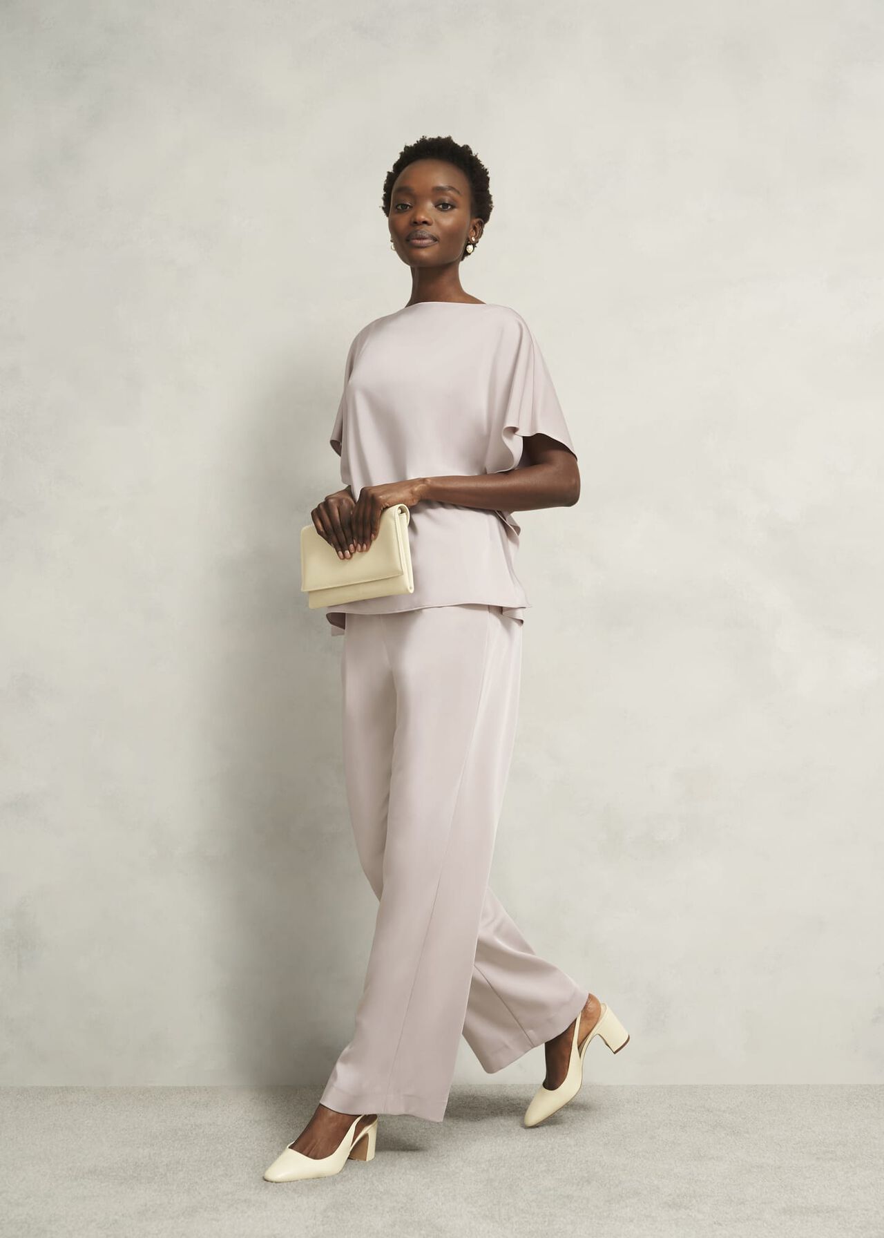 Delora Blouse, Oyster, hi-res