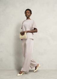Delora Blouse, Oyster, hi-res