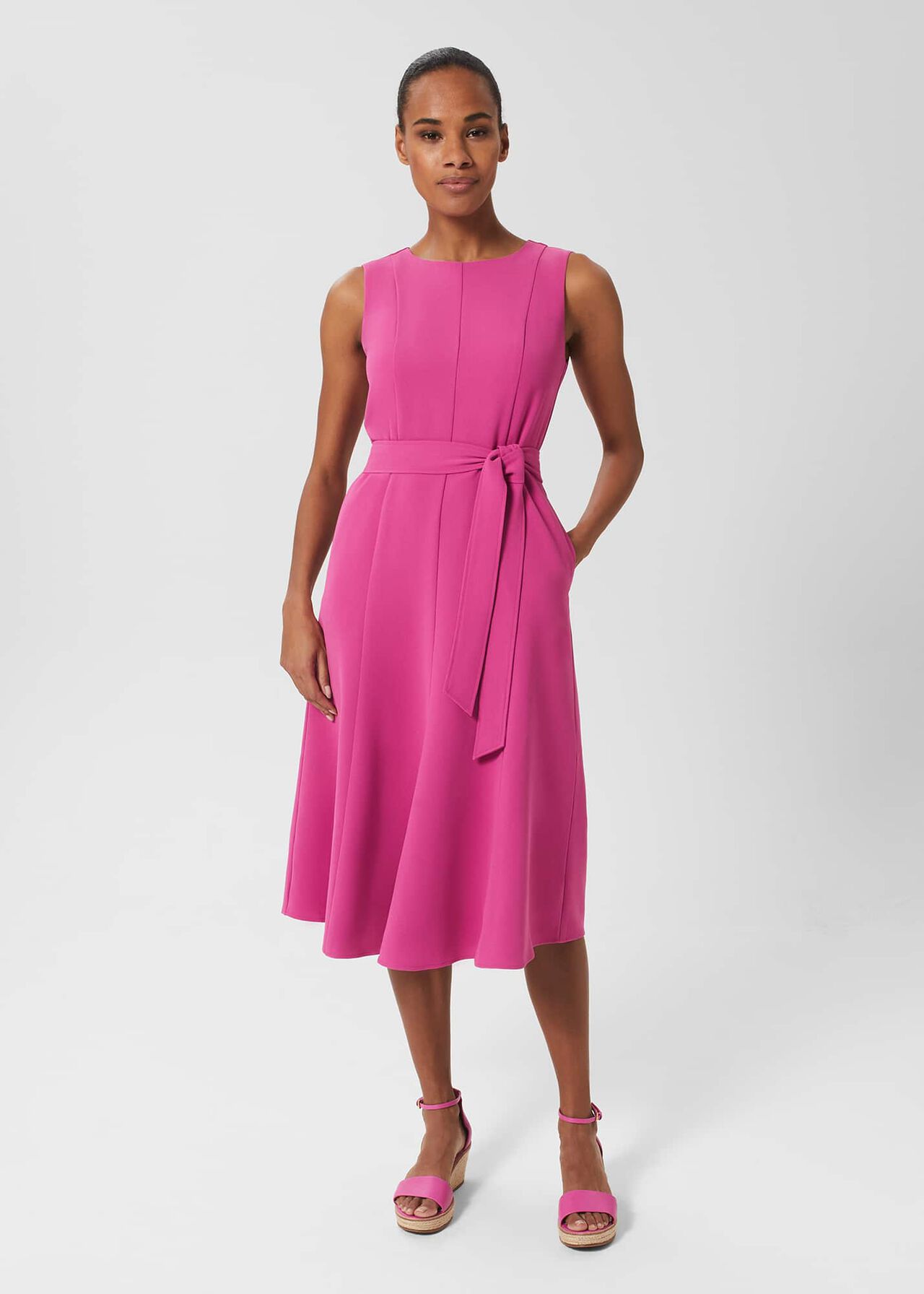 Rory Dress, Fuchsia Pink, hi-res