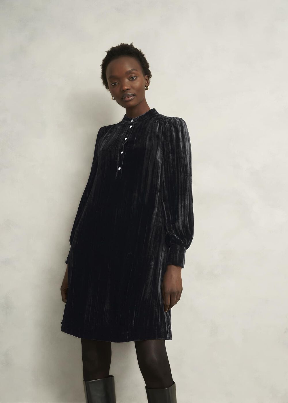 Sienna Dress, Black, hi-res