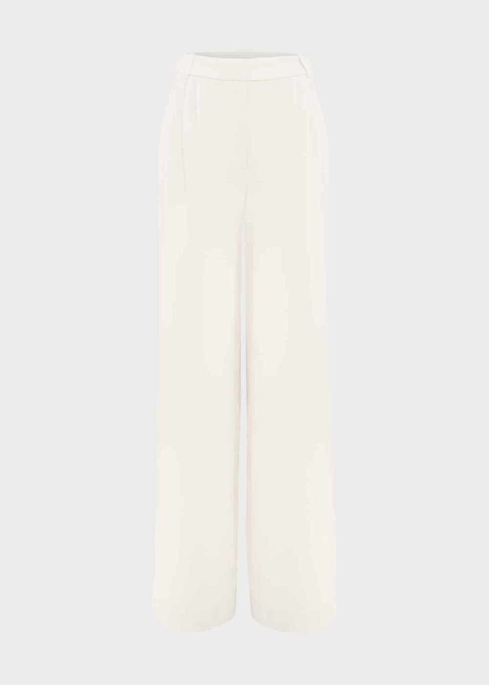 Frederica Wide Leg Trousers, Buttercream, hi-res