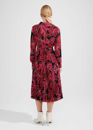 Laurenza Dress, Black Pink, hi-res