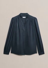 Gwen Blouse, Slate Blue, hi-res