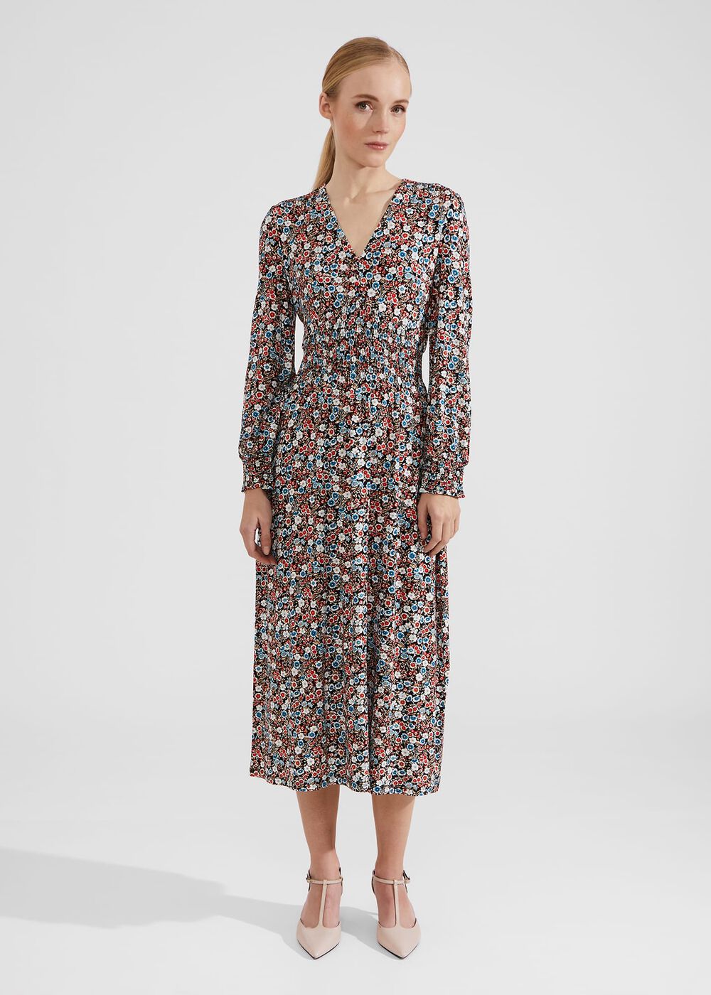 Maddy Jersey Dress, Multi, hi-res