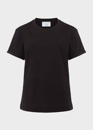 Hatton Cotton T-Shirt, Black, hi-res