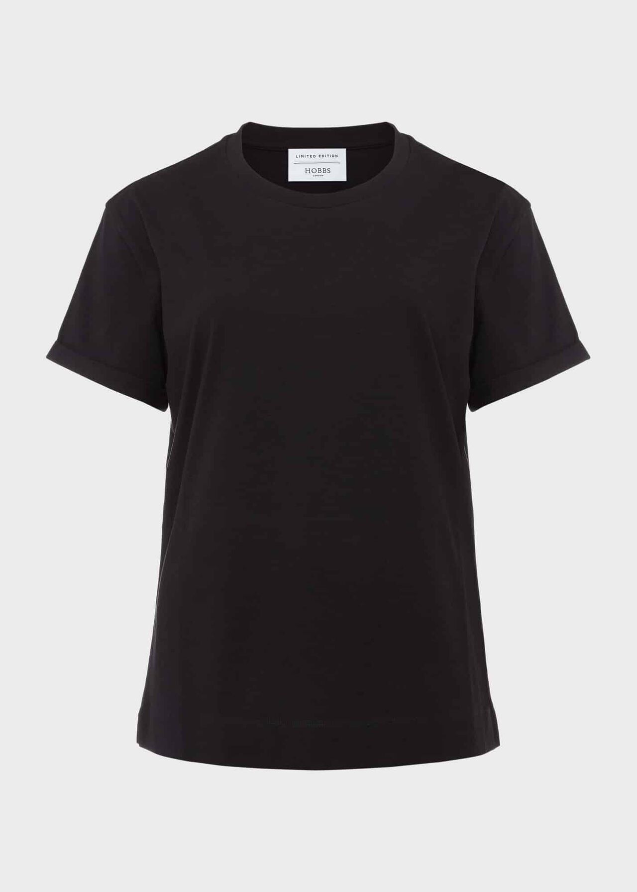 Hatton Cotton T-Shirt, Black, hi-res