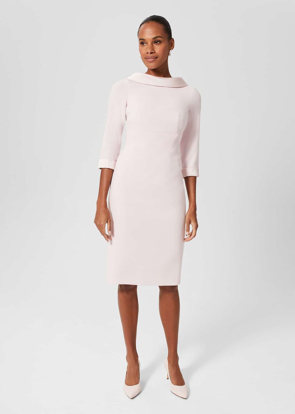 Rhianne Shift Dress, Pale Pink, hi-res
