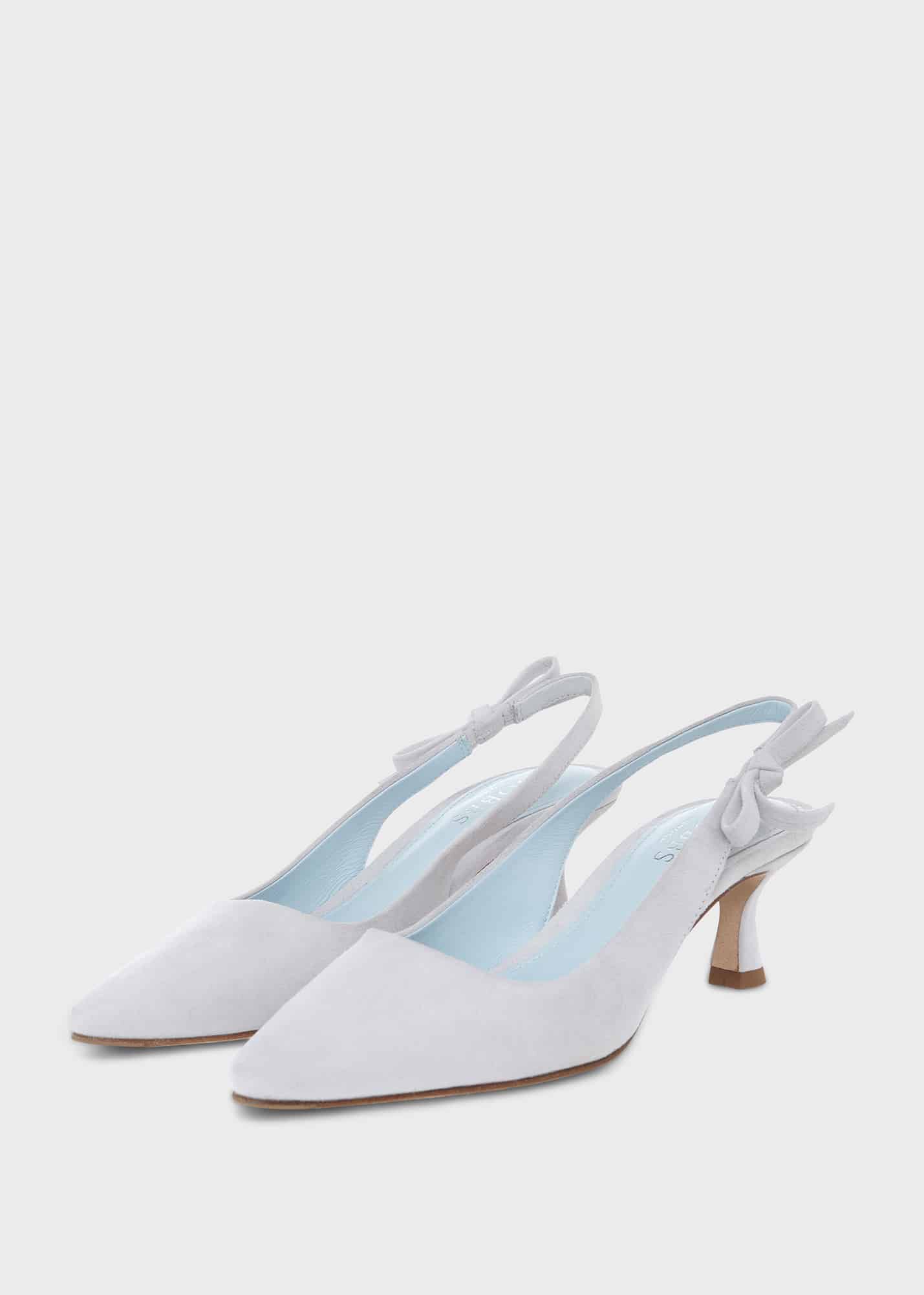 Pale sales blue slingbacks
