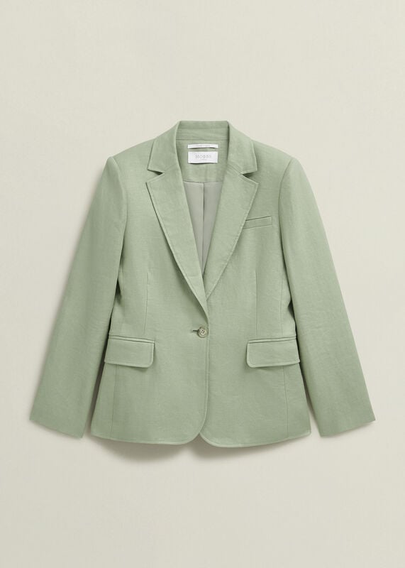 Petite Marietta Linen Jacket