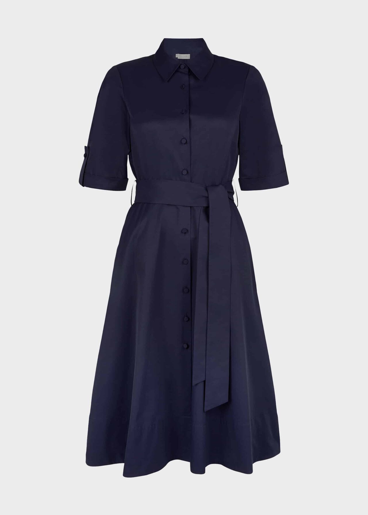 Tyra Belted Dress, French Blue, hi-res