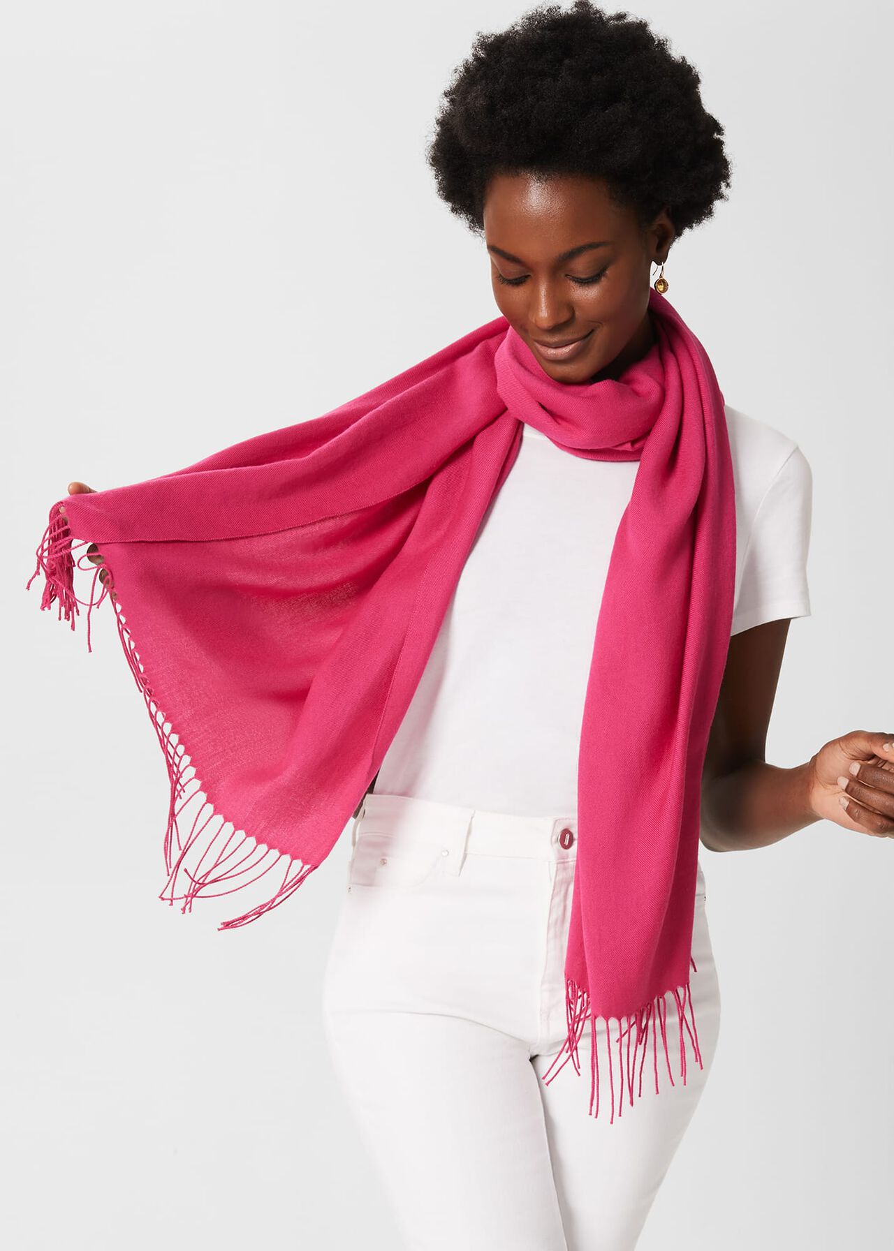 Matilda Scarf, Fiesta Pink, hi-res