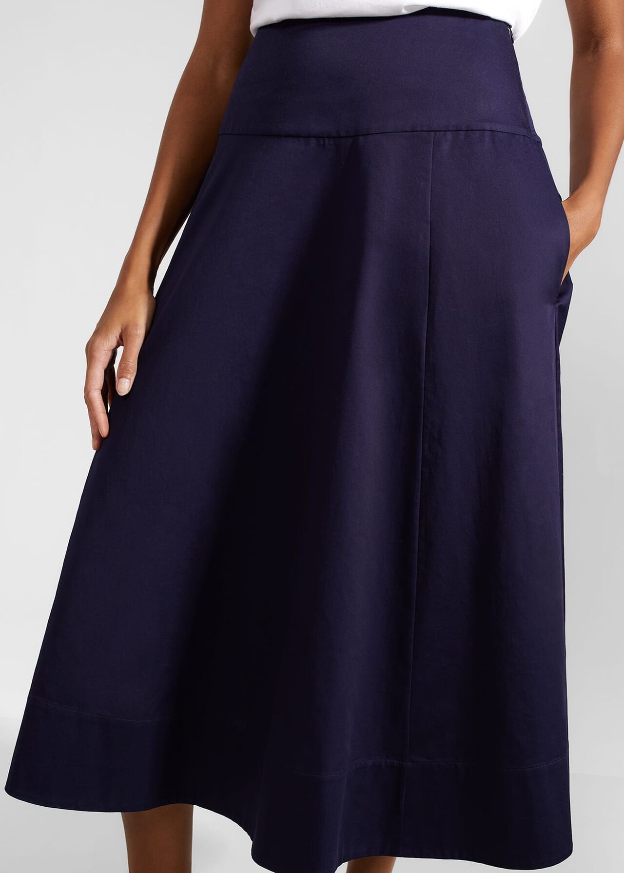 Cecelia Skirt, True Navy, hi-res