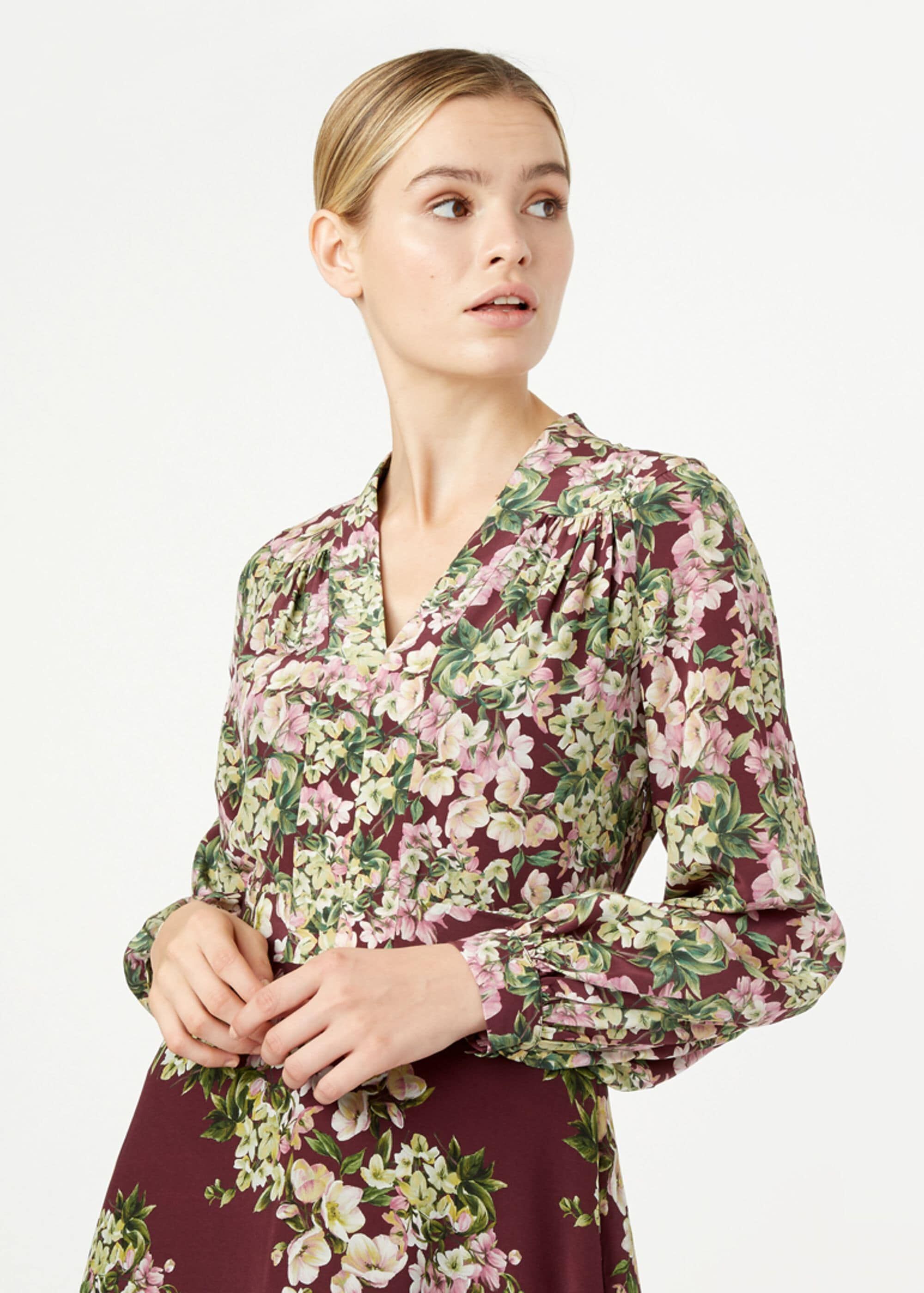 hobbs silk dress