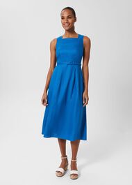 Petite Jaida Dress, Imperial Blue, hi-res