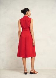 Sandra Dress, Begonia Red, hi-res