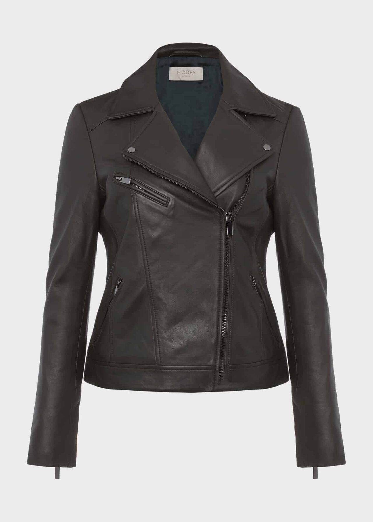 Dakota Leather Jacket, Birch Green, hi-res
