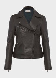 Dakota Leather Jacket, Birch Green, hi-res