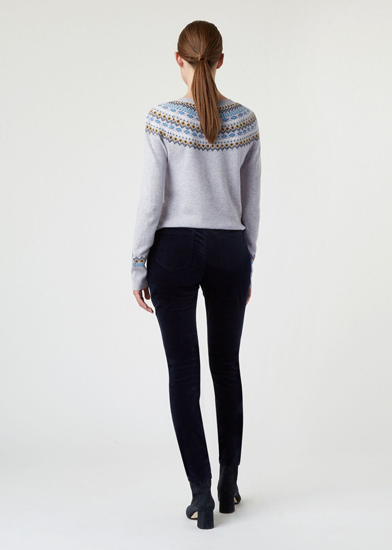 Velvet Marianne Jean With Stretch, Navy, hi-res
