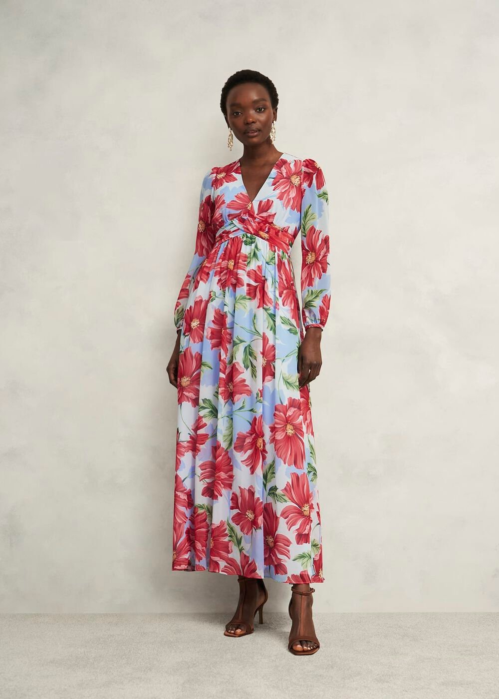 Amelie Twist Detail Dress Outfit, , hi-res