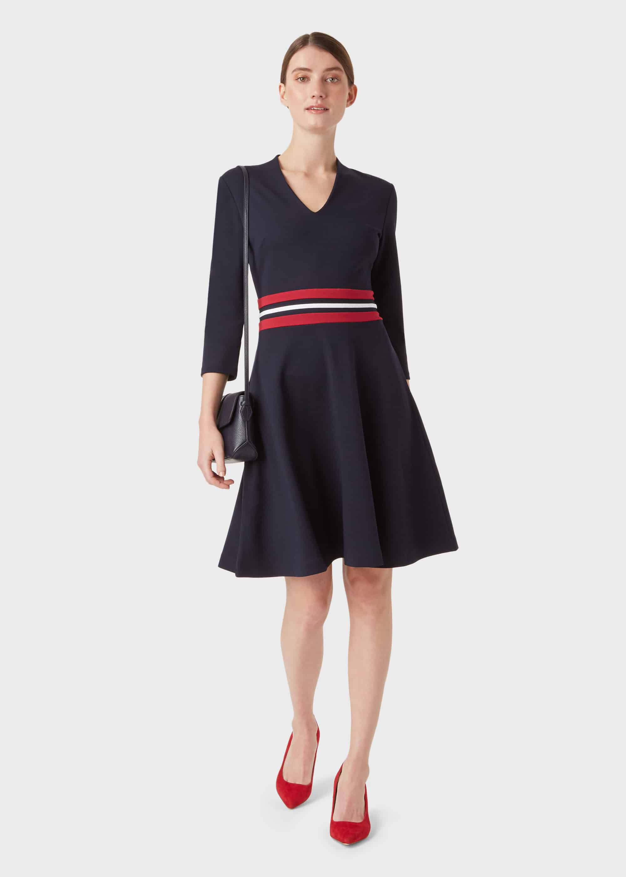 hobbs vanessa dress navy