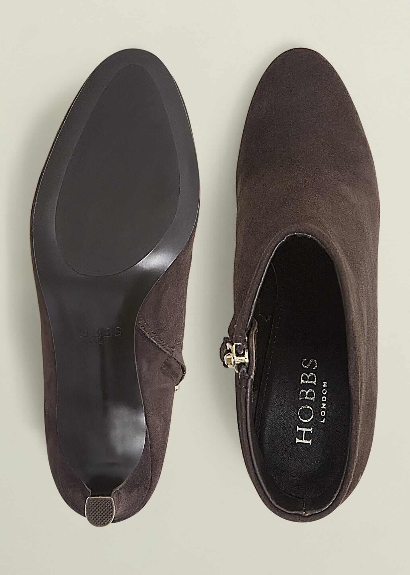 AURALEE SUEDE MOCCASIN SHORT BOOTS 黒9 美品 Lizzie Suede Ankle Boots | Hobbs UK |
