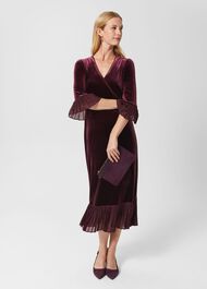 Lundy Wristlet, Mulberry, hi-res
