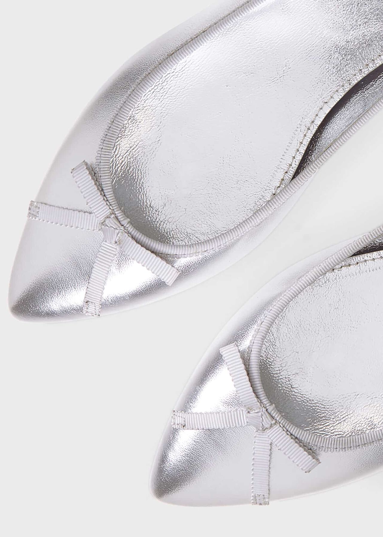 Nikita Ballet Flats, Silver, hi-res
