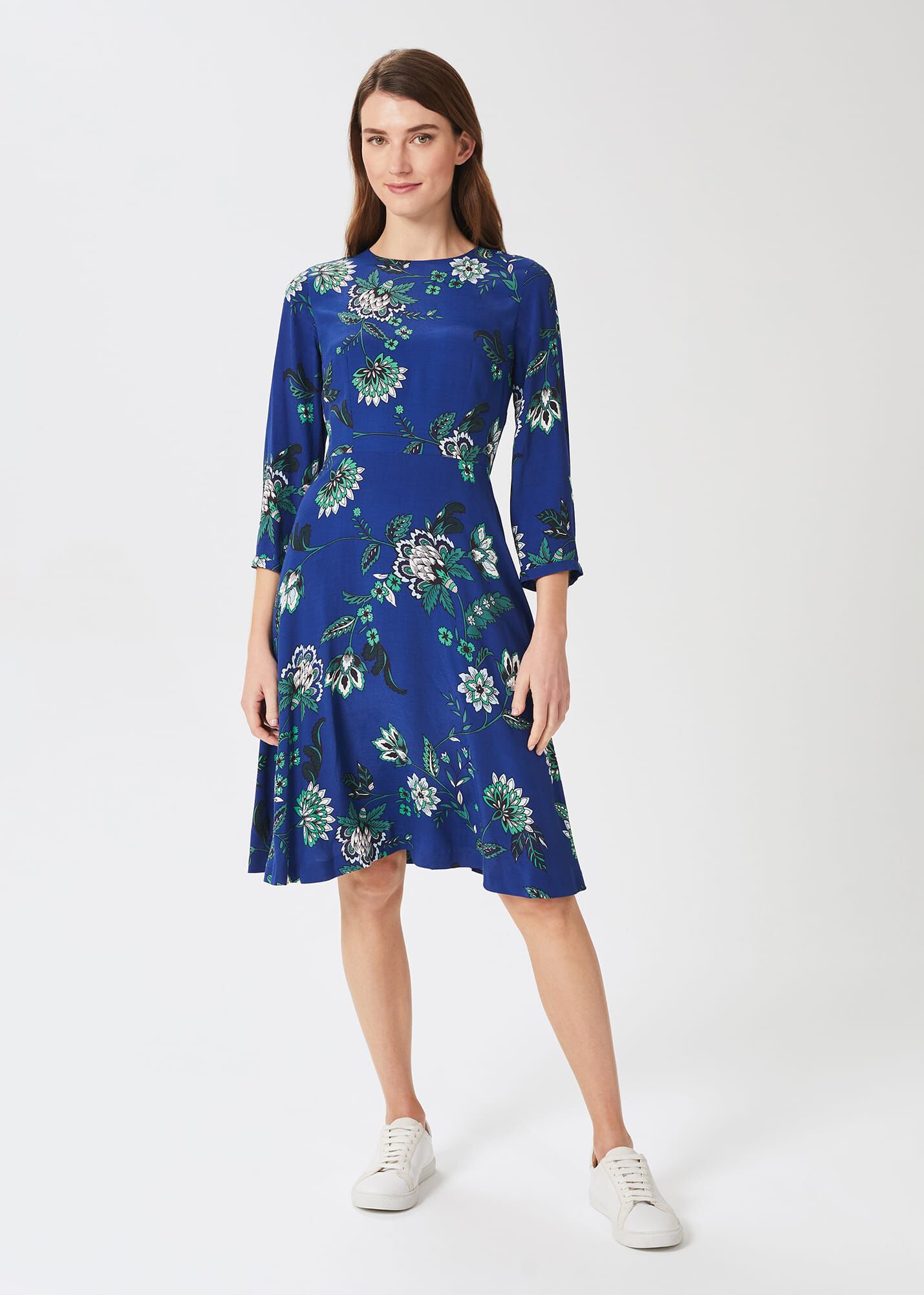 Hobbs navy floral on sale dress
