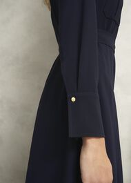 Myla Dress, Navy, hi-res