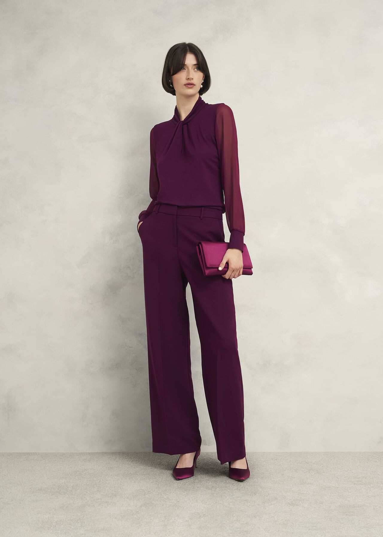 Ashley Top, Warm Plum, hi-res
