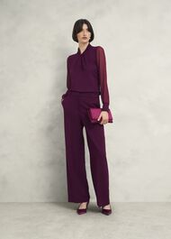 Ashley Top, Warm Plum, hi-res