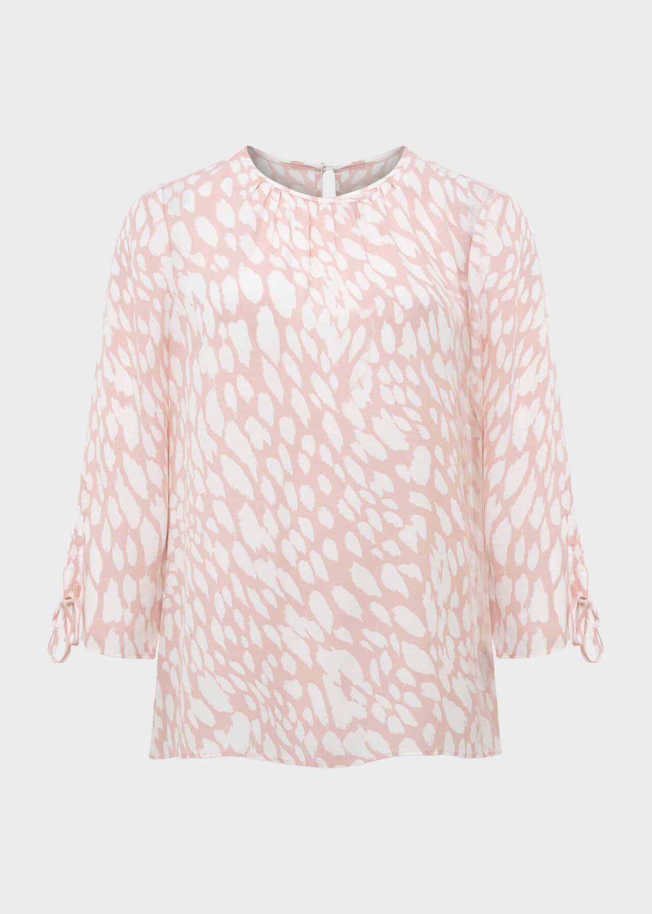 Cosette Blouse, Pink Ivory, hi-res