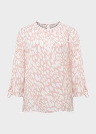 Cosette Blouse, Pink Ivory, hi-res
