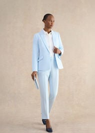 Keighley Blazer, Pale Blue, hi-res