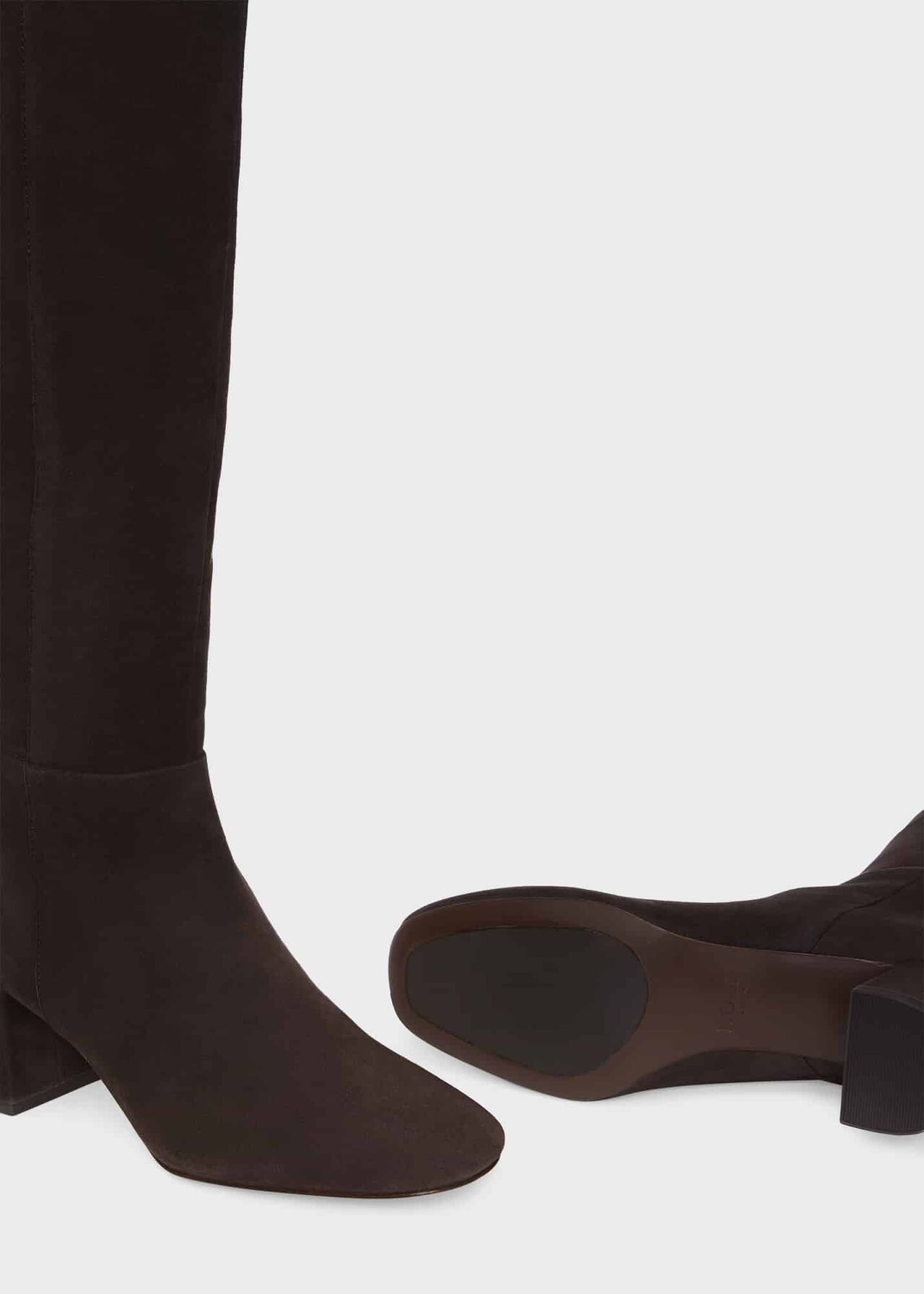 Imogen Stretch Boots, Dark Brown, hi-res