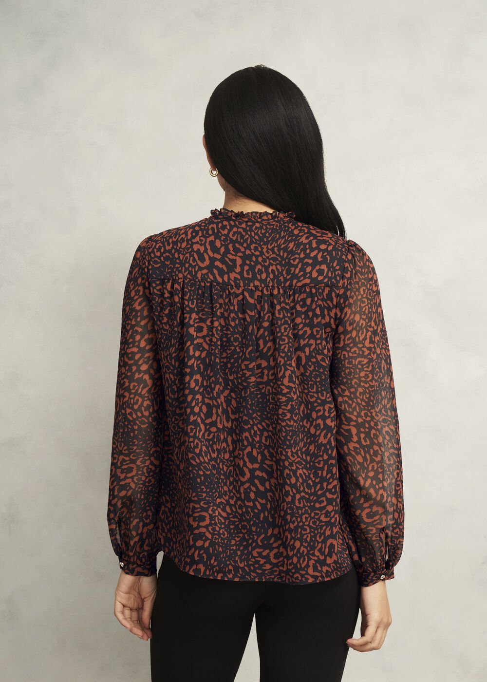 Carolina Blouse, Black Copper, hi-res